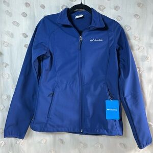 NWT Columbia Women’s Royal Blue Zip-Up Jacket Size XS